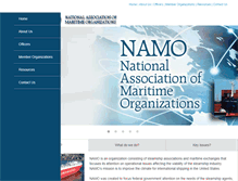 Tablet Screenshot of namo.org